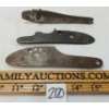 Image 1 : LOT OF 3 - ENGLISH FLINTLOCK & PERCUSSION LOCK PLATES & LOCK