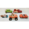 Image 4 : LOT OF 6 - BUDDY L, TONKA & MATCHBOX CARS W/ BERT FIGURE