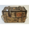 Image 1 : BRITISH WWII .303 BRITISH AMMO CRATE 