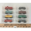 Image 1 : LOT OF 8 - MICRO TRAINS - SOO LINE, NEW YORK CENTRAL, CHESAPEAKE & OHIO, ETC