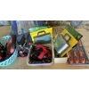 Image 2 : SHELF LOT - INCLUDES GARDEN ART, JD AIR FILTER, TARP 10 X 12 FT (NEW), SCREWDRIVERS