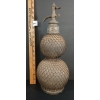 Image 2 : VERITABLE SELTZAGEN D FEVRE - BLOWN GLASS DOUBLE GOURD - PARIS SELTZER BOTTLE