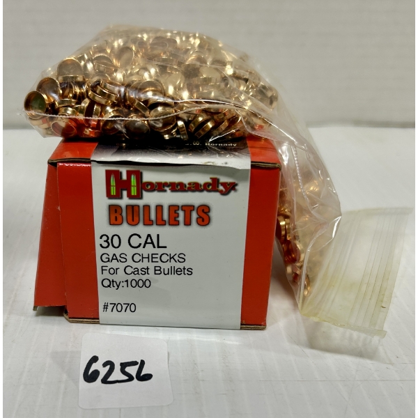 GAS CHECKS: APPROX 900X .30 CAL