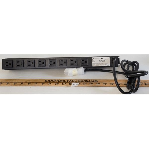 HAMMOND 8 OUTLET RELOCTABLE POWER TAP