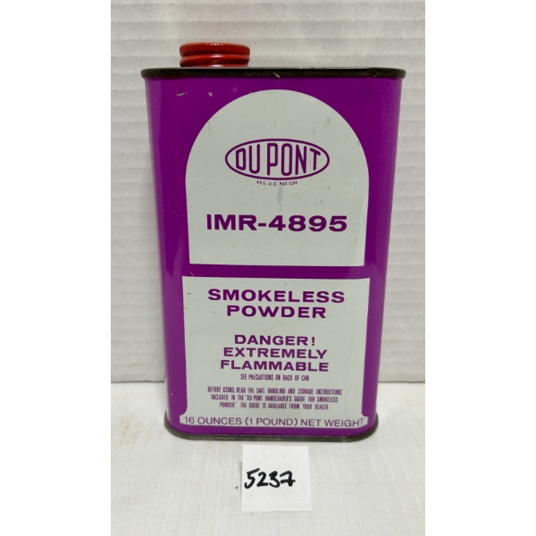 POWDER: 1/4 LB IMR 4895