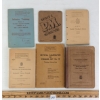 Image 1 : LOT OF 6 - WWII CDN TRAINING BOOKLETS - INCL INFANTRY, DRIVING, CRYSTAL CALIBRATOR, ETC