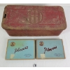 Image 1 : LOT OF 3 - PLAYER'S NAVY CUT CIGARETTE TINS & TIN IH TOOLBOX