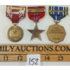 Image 2 : LOT OF 3 - U.S. GOOD CONDUCT, MILITARY ACHIEVEMENT & HEROIC ACHIEVEMENT MEDALS