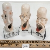 Image 1 : LOT OF 3 - SCHAFER & VATER (?) CERAMIC SMOKERS