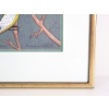 Image 4 : "BIRDS" BY GUY ZALIBERTE - FRAMED MIXED MEDIA ON PAPER