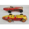 Image 4 : LOT OF 2 - MARX TIN WIND UP RACE CARS