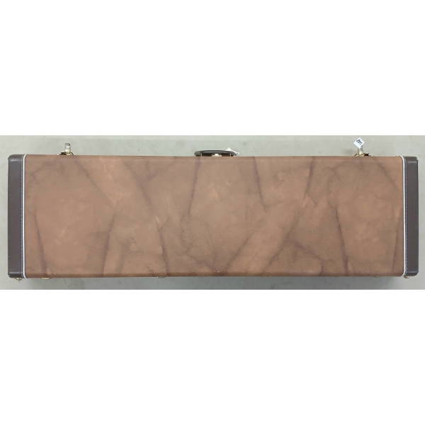 LEATHER HARDCASE W/ KEY - FOAM INTACT