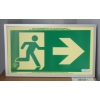 Image 2 : LOT OF 12 - GLOBRITE RUNNING MAN EXIT SIGNS