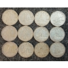 Image 1 : LOT OF 12 - 1943-1966 CDN 10 CENT COINS