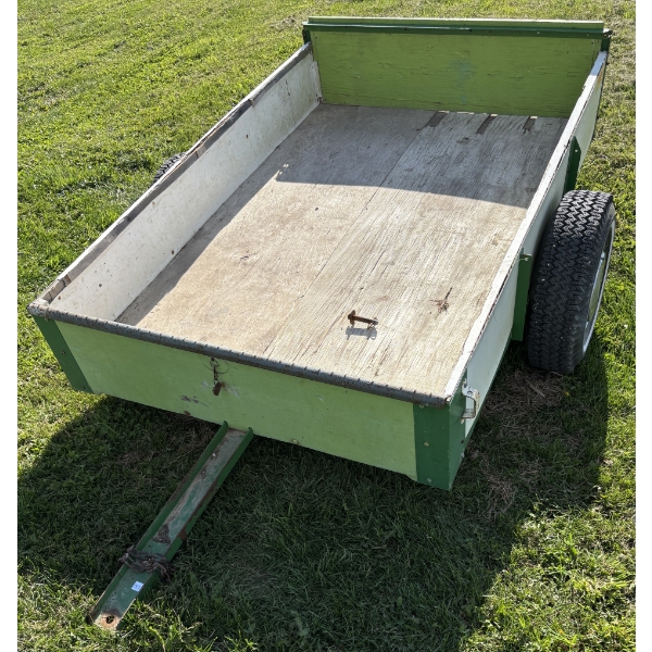 UTILITY TRAILER - HOMEMADE - 4.5 X 7 FOOT 
