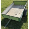 Image 1 : UTILITY TRAILER - HOMEMADE - 4.5 X 7 FOOT 