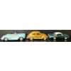 Image 4 : LOT OF 3 - BURAGO DIECAST 1955 BEETLE, 1957 CHEVROLET CORVETTE & 1957 CHEVY BEL AIR MODELS