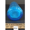 Image 6 : COBQ - AZUR BLUE EMBOSSED PYRAMID PANELLED - SELTZER BOTTLE