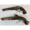 Image 3 : LOT OF 2 - FLINTLOCK & PERCUSSION PISTOLS - REPLICA - NO PAL REQUIRED