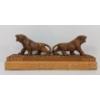 Image 2 : LIONS - HAND CARVED BY LAGASSE