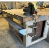 Image 2 : WOOD WORKBENCH W / VICE - 4 X 6.5 FOOT