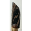 Image 6 : OBSIDIAN KNIFE W/ HORN HANDLE & ANTLER STAND