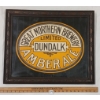 Image 1 : AMBER ALE GREAT NORHTERN BREWERY DUNDALK FRAMED SIGN