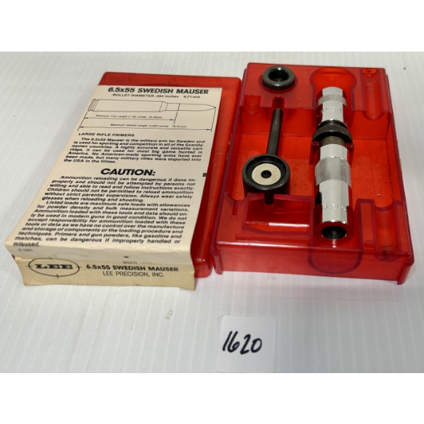 LEE RELOADING KIT - 6.5X55 MM SWEDE