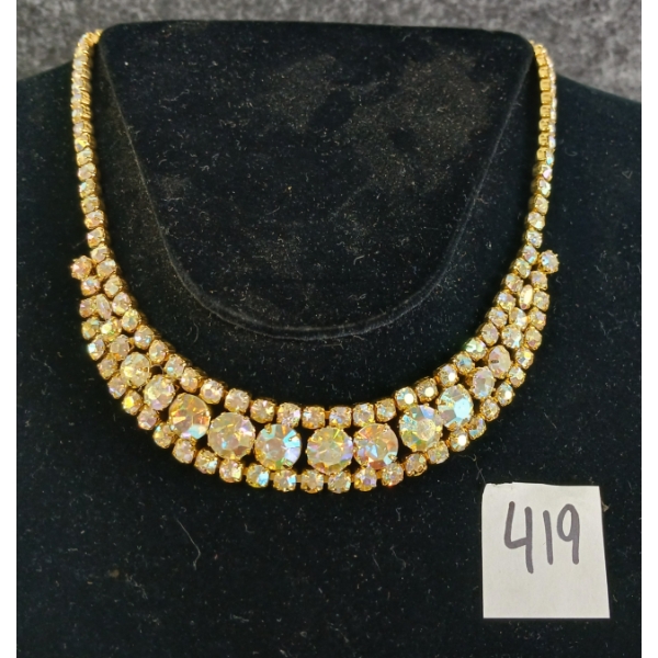 RHINESTONE NECKLACE