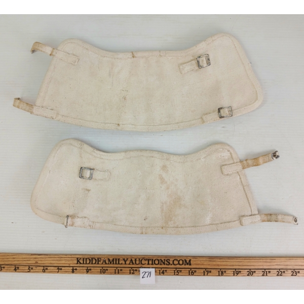 PAIR OF 1943 CDN G.P. & R. LTD WINTER GAITERS
