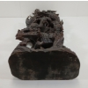 Image 8 : CARVED ORNATE EASTERN DRAGON STATUE