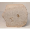 Image 7 : HOODED FACE - SIGNED - STONE