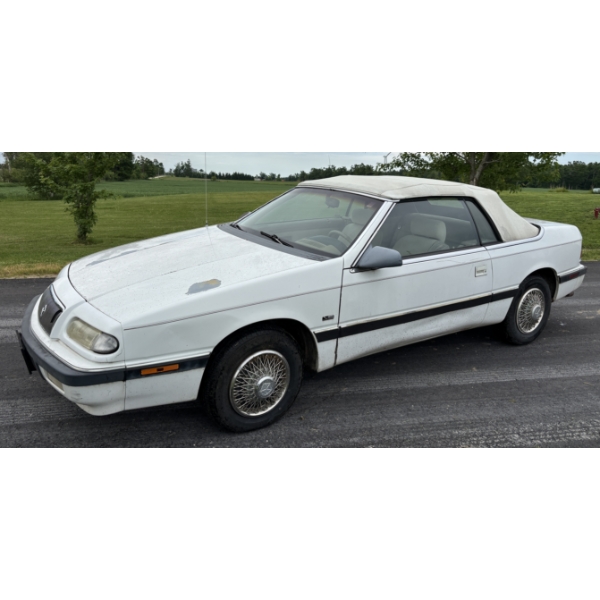 1993 CHRYSLER LEBARON - AUTO - 3L - V6 - 98329 KMS - 2DR - CONVERTIBLE