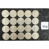 Image 4 : LOT OF 20 - 1968 CDN 25 CENT COINS 