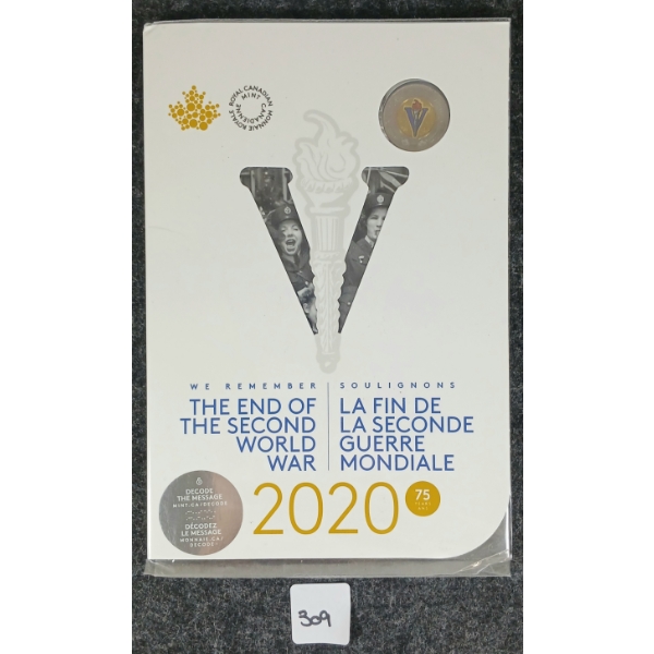 2020 RCM MINT SET - THE END OF THE SECOND WORLD WAR - SEALED