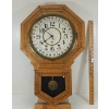 Image 2 : GILBERT CLOCK CO STRIKING WALL CLOCK