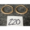 Image 2 : PAIR OF 14K GOLD HOOP EARRINGS