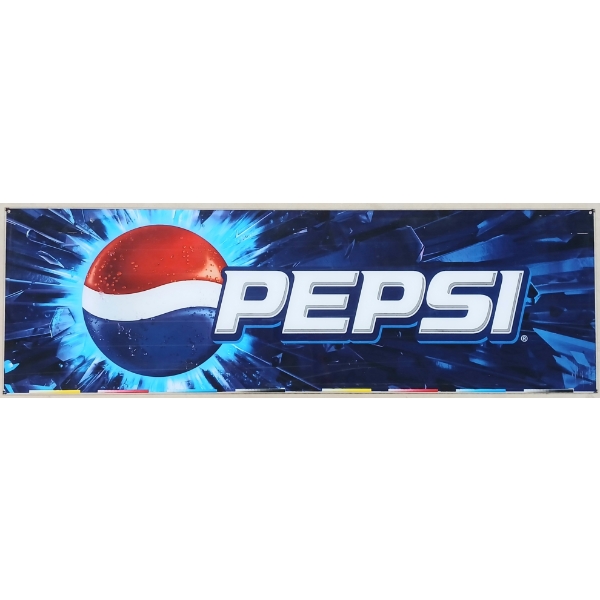 PEPSI - SINGLE SIDED PLASTIC SIGN