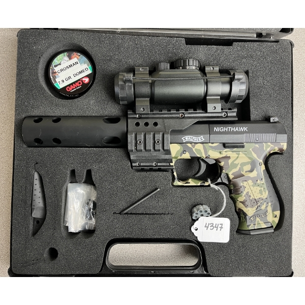 WALTHER NIGHTHAWK IN .177 PELLET NO PAL REQUIRED 