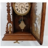Image 6 : 1894 E. INGRAHAM "SHEKEL" 8 DAY OAK SHELF CLOCK