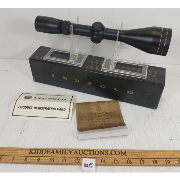 LEUPOLD RIFLEMAN 3-9X50MM SCOPE
