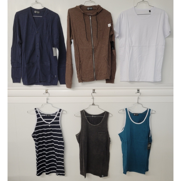 LOT OF 6 - ALLDAY MEN'S SMALL SHIRTS