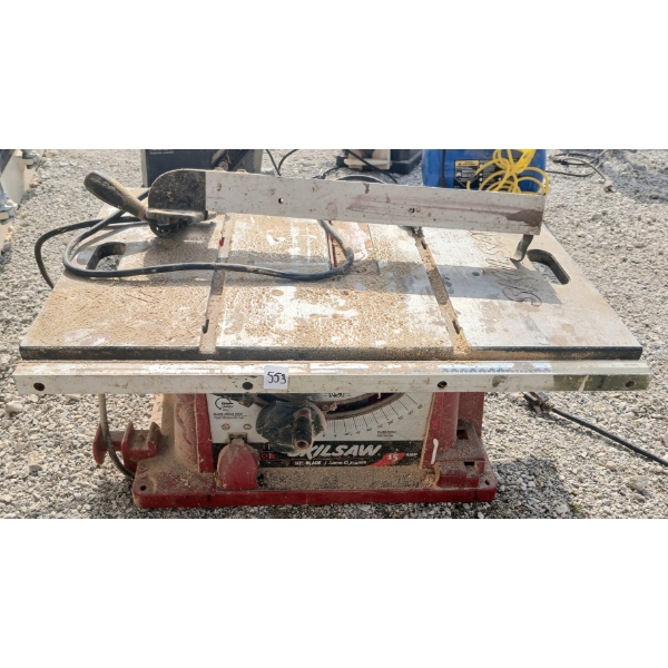 SKILSAW TABLE SAW - 10IN BLADE