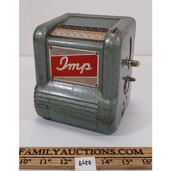GROETCHEN MFG IMP ONE CENT GUM BALL MACHINE 