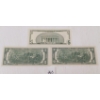 Image 2 : LOT OF 3 - U.S. $2 & $5 BANKNOTES