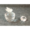 Image 2 : LOT OF 3 - SWAROVSKI CRYSTAL BUTTERFLY TRINKET BOX, DISPLAY GLASS & MEMBERSHIP DIAMOND
