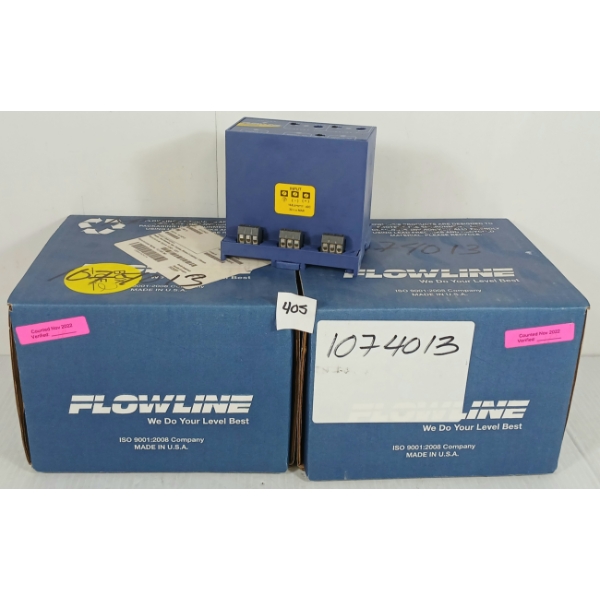 LOT OF 2 - FLOWLINE REMOTE LEVEL CONTROLLER - AS NEW