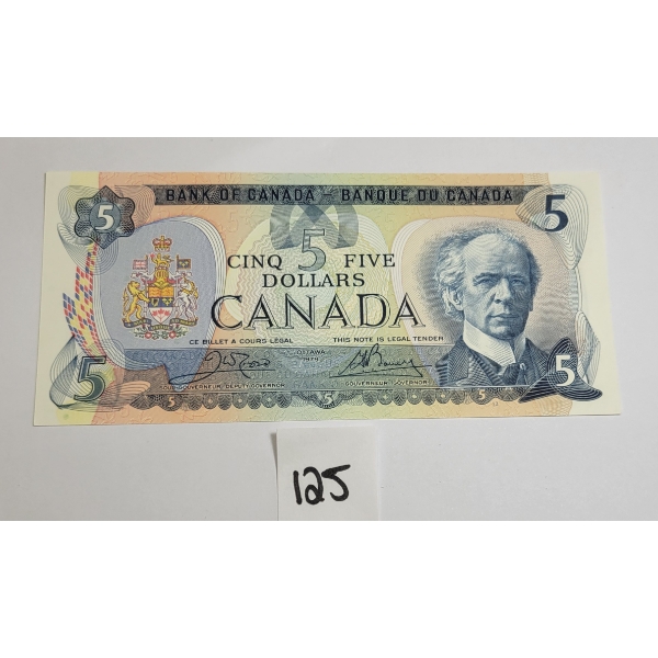 1979 CDN $5 BANKNOTE