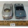 Image 2 : LOT OF 2 - BBURAGO & REVELL DIECAST MODELS - INCL 1954 MERCEDES-BENZ 300SL & CORVETTE STINGRAY