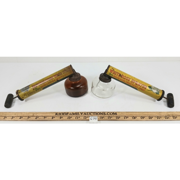 LOT OF 2 - WHITE ROSE INSECTICIDE SPRAYERS